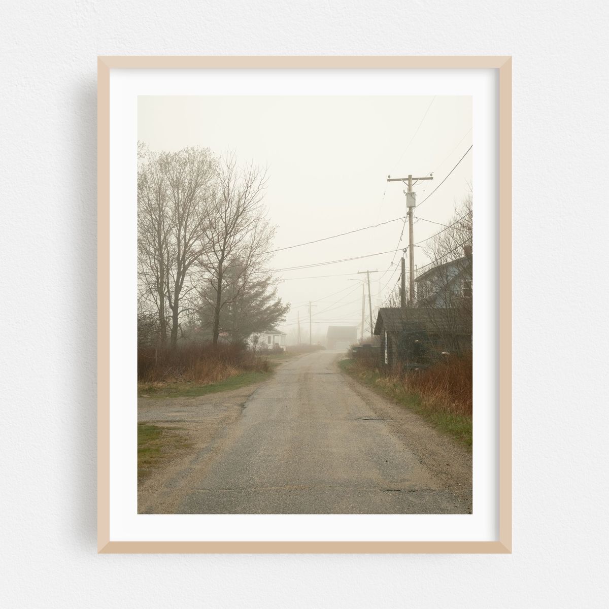 Foggy Road, Beals Island 02 – image 1 of 12
