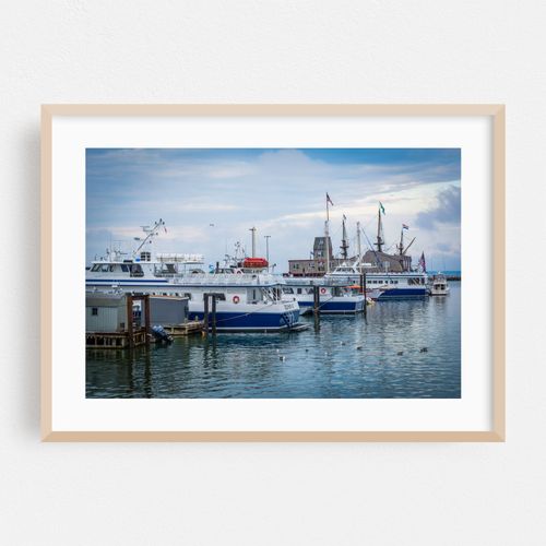 Docked in Provincetown Harbor
