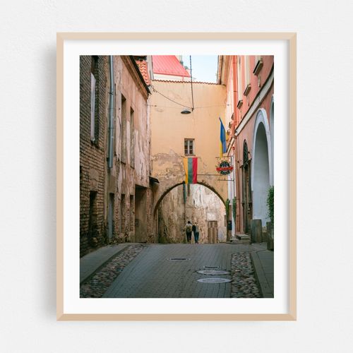 Street in Old Town, Vilnius 02