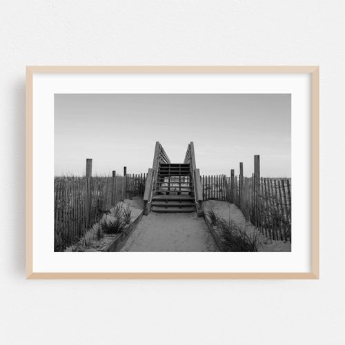 Path to the Beach, Kismet B&W