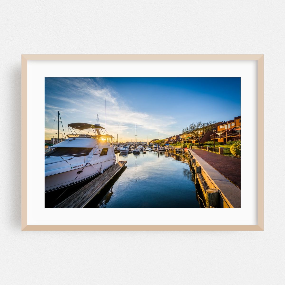 Docked at Sunset – image 1 of 6