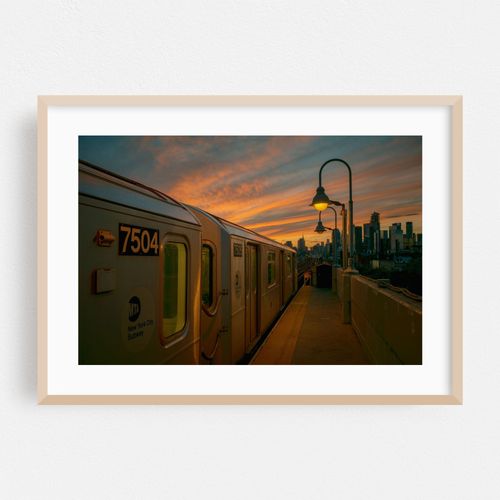 Sunset at 46 St-Bliss St, Queens