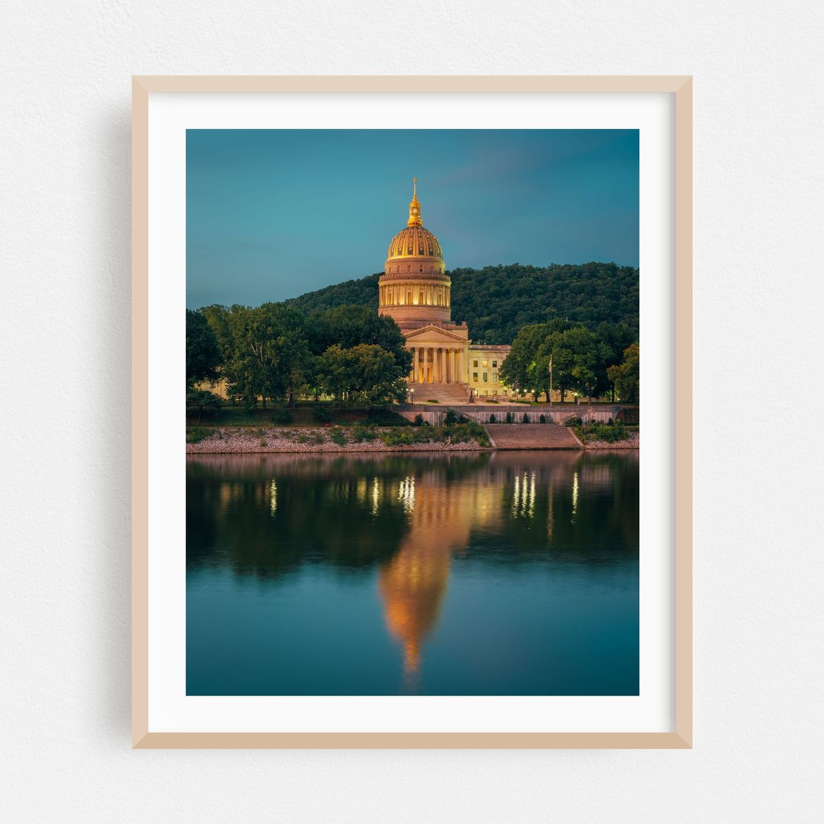 West Virginia State Capitol at Night 01 – image 1 of 12