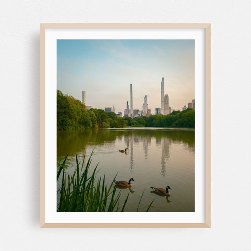 The Lake at Sunset, Central Park 02