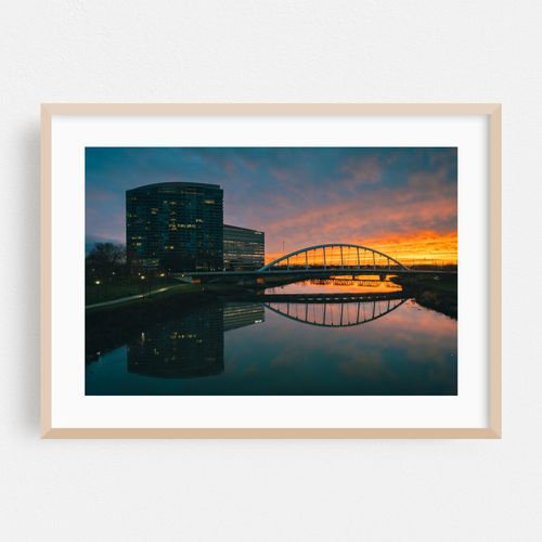 Scioto River Sunset, Columbus 02