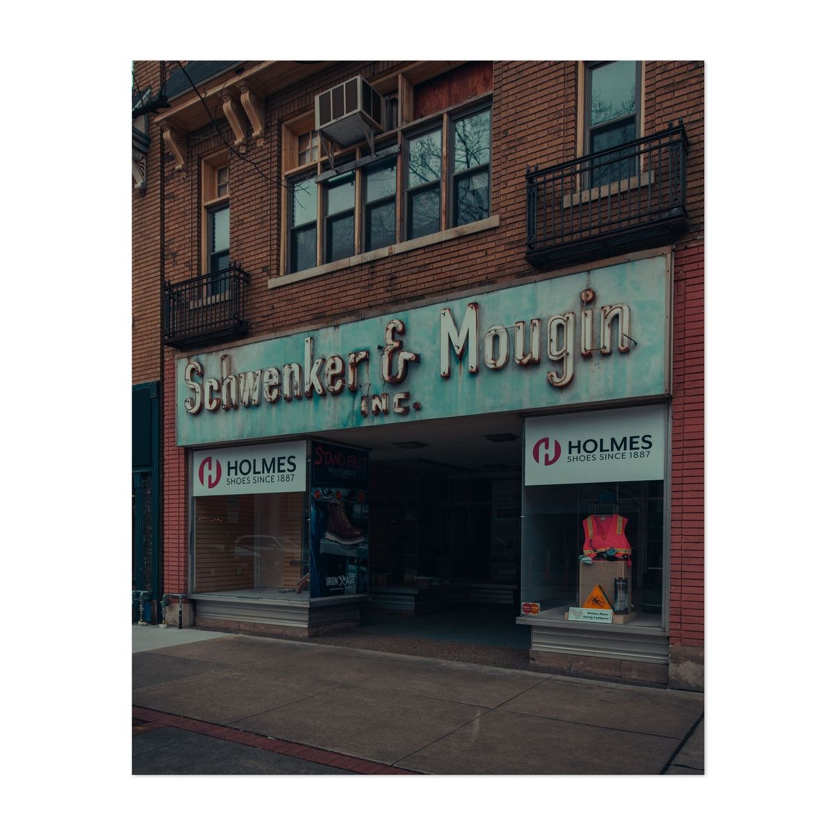 Schwenker & Mougin Sign – image 1 of 2