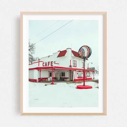 Abandoned Iowa Cafe 01