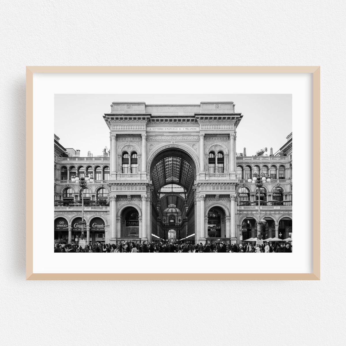 Galleria Vittorio Emanuele II 03 B&W – image 1 of 6