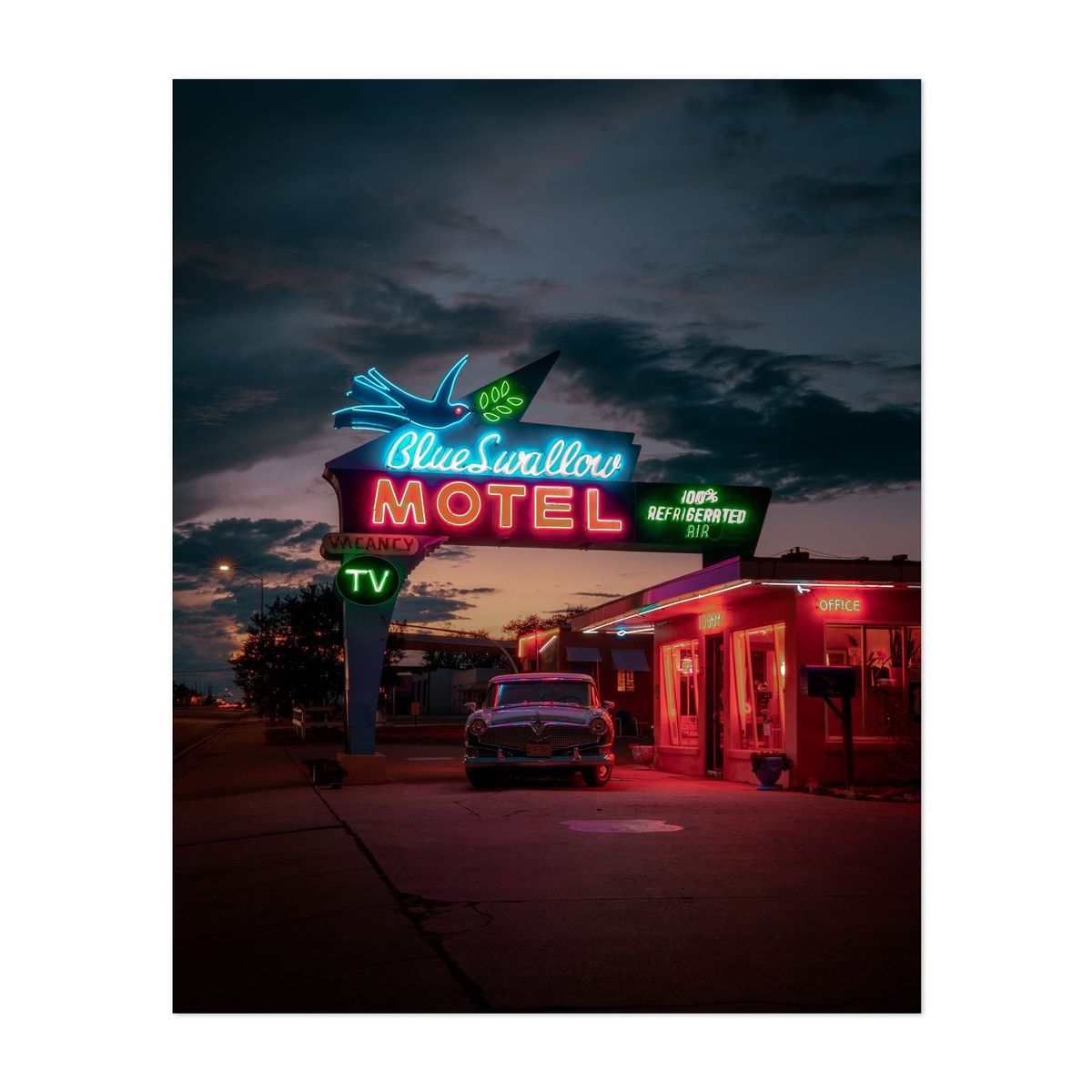 Blue Swallow Sunset 02 – image 1 of 2