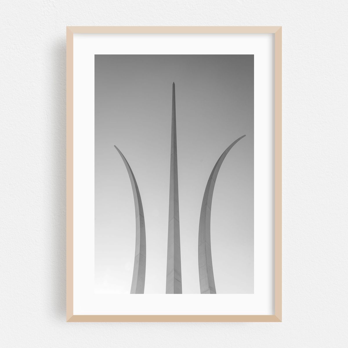 Air Force Memorial B&W – image 1 of 16
