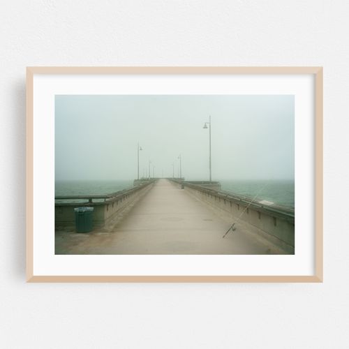 Venice Pier in Fog, Los Angeles