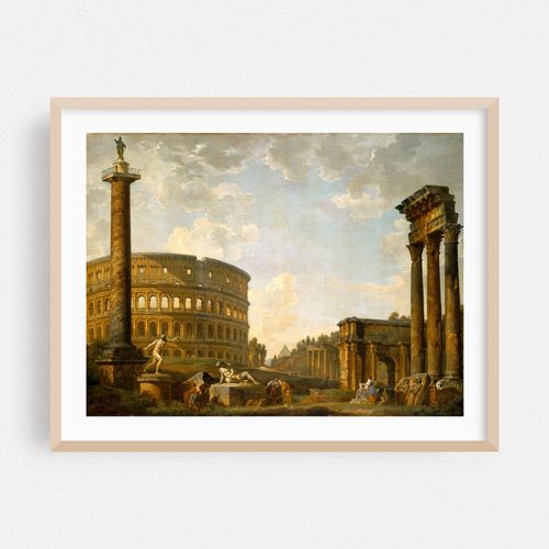Roman Capriccio;The Colosseum and Other Monuments (1735)