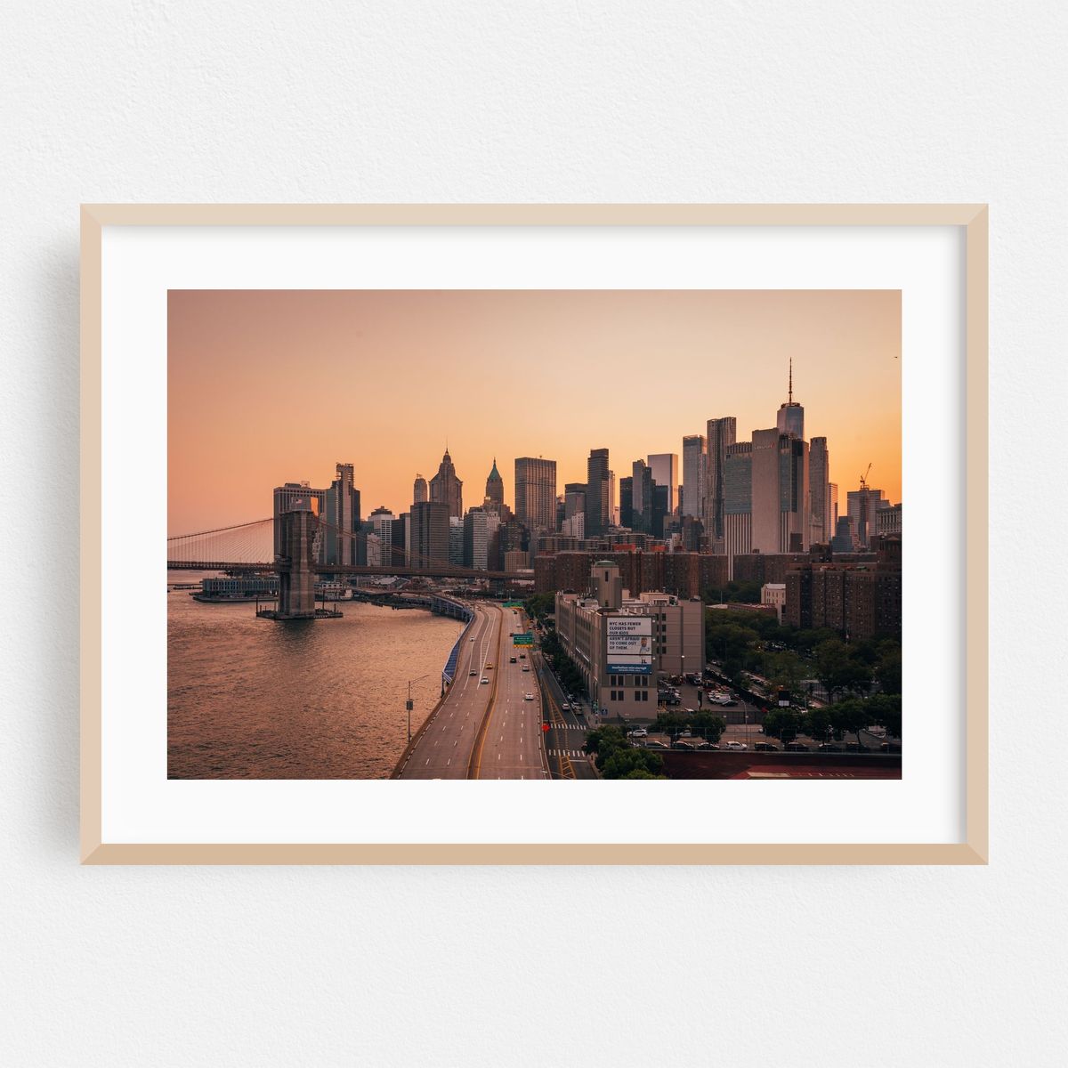 Sunset from the Manhattan Bridge 04 – image 1 of 6