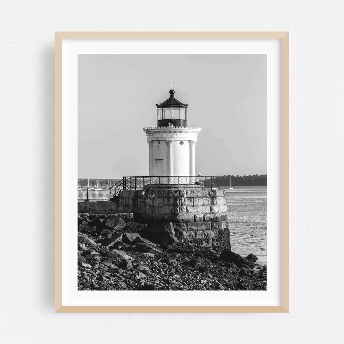 Bug Light, Portland B&W – image 1 of 12