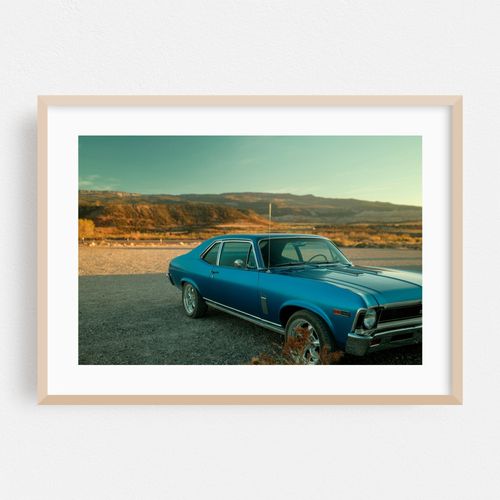 Blue In The Desert