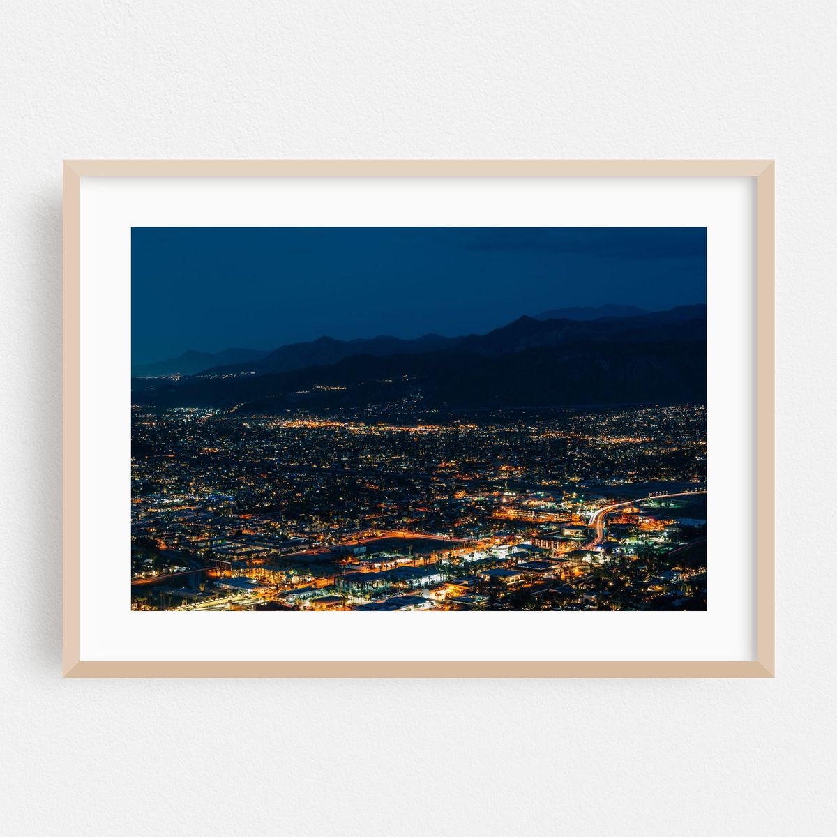 Palm Springs at Night – image 1 of 6
