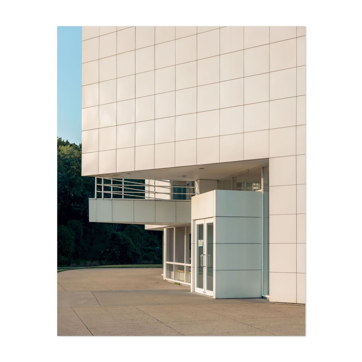 Atheneum Visitors Center at Sunset 03 – image 1 of 2
