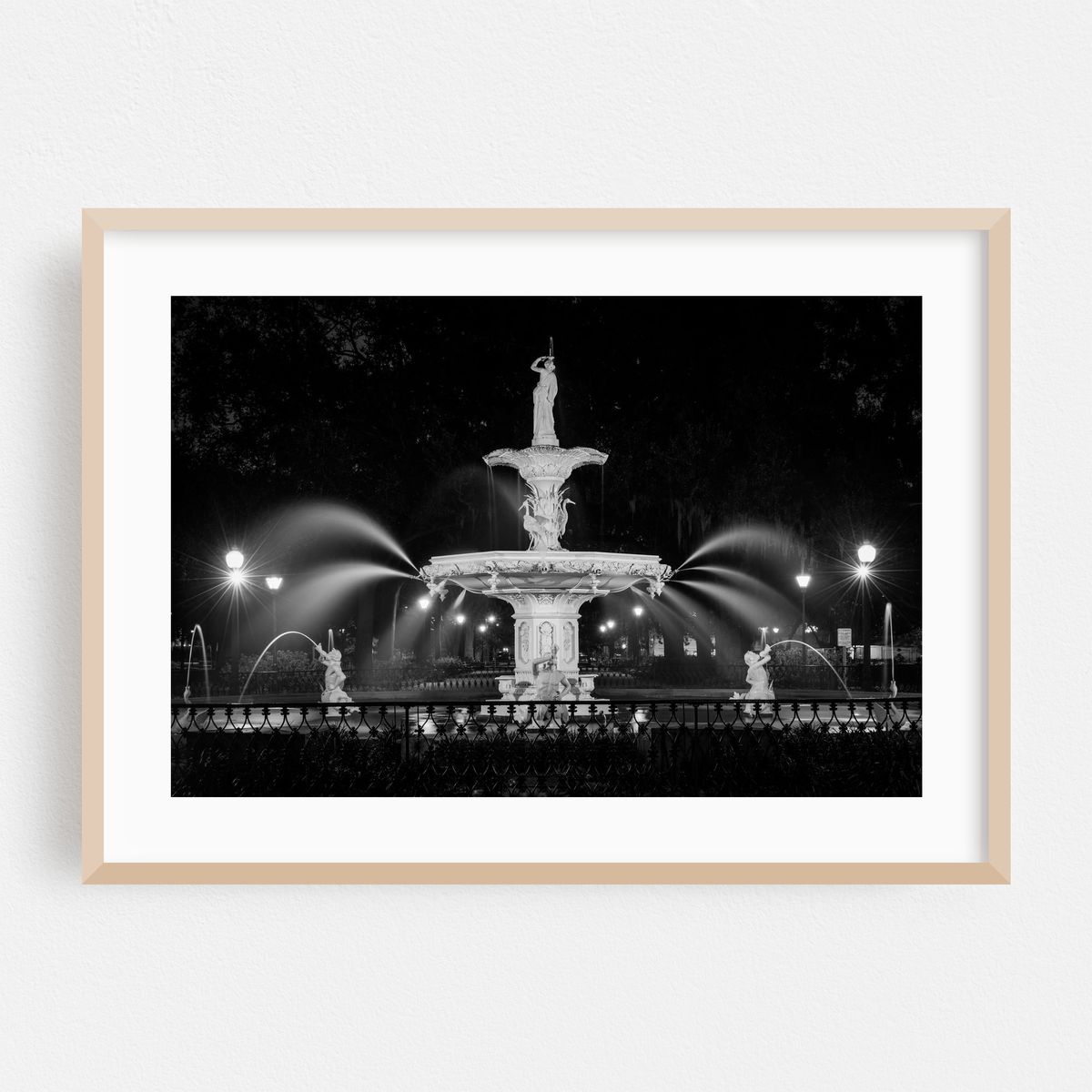 Forsyth Park B&W – image 1 of 9