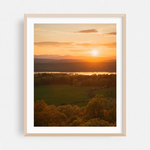 Sunset from Mount Rutsen, Rhinebeck 02
