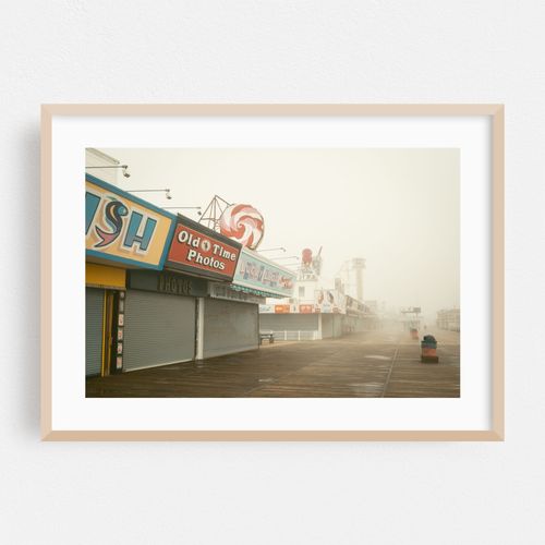 Foggy Morning in Seaside Heights