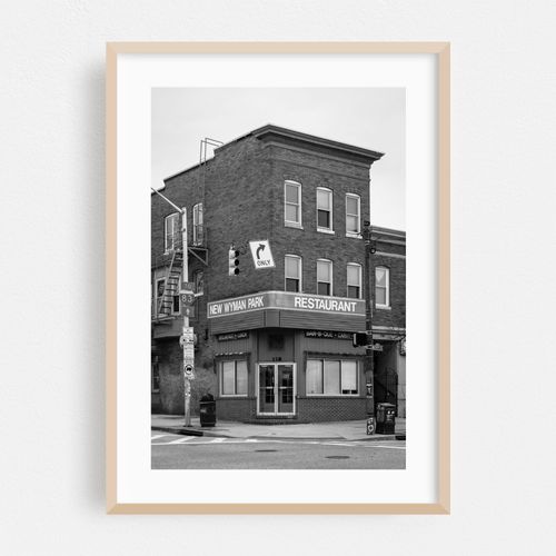 Wyman Park Restaurant 02 B&W
