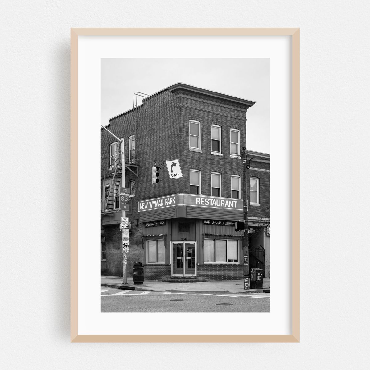 Wyman Park Restaurant 02 B&W – image 1 of 16