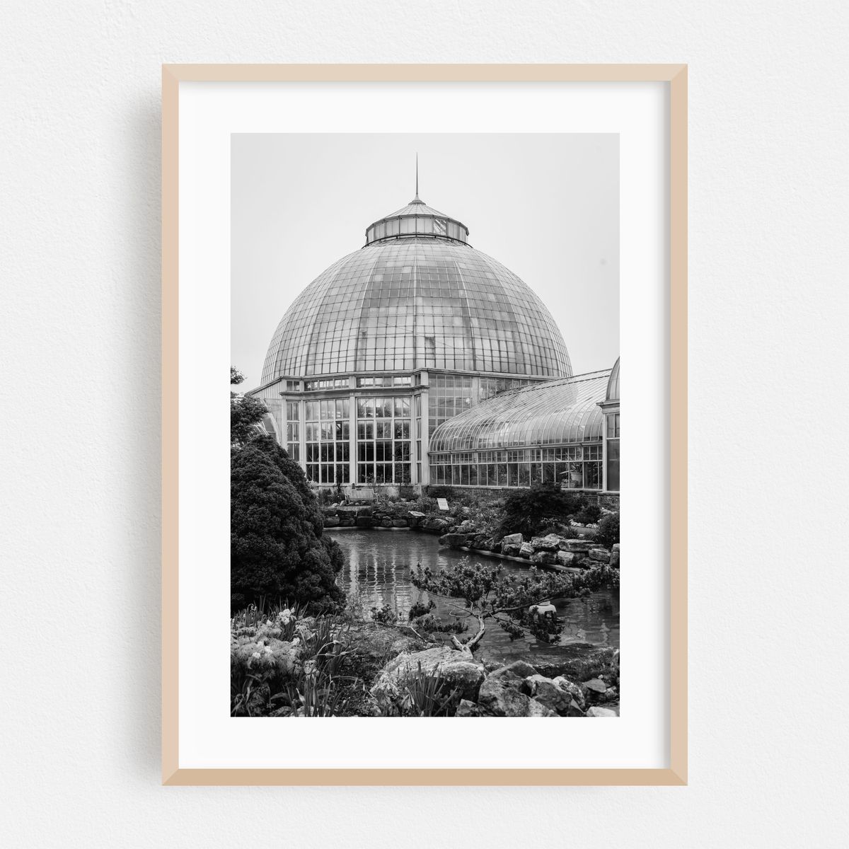 The Belle Isle Conservatory B&W – image 1 of 16