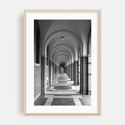 Arches, Rice University 02 B&W