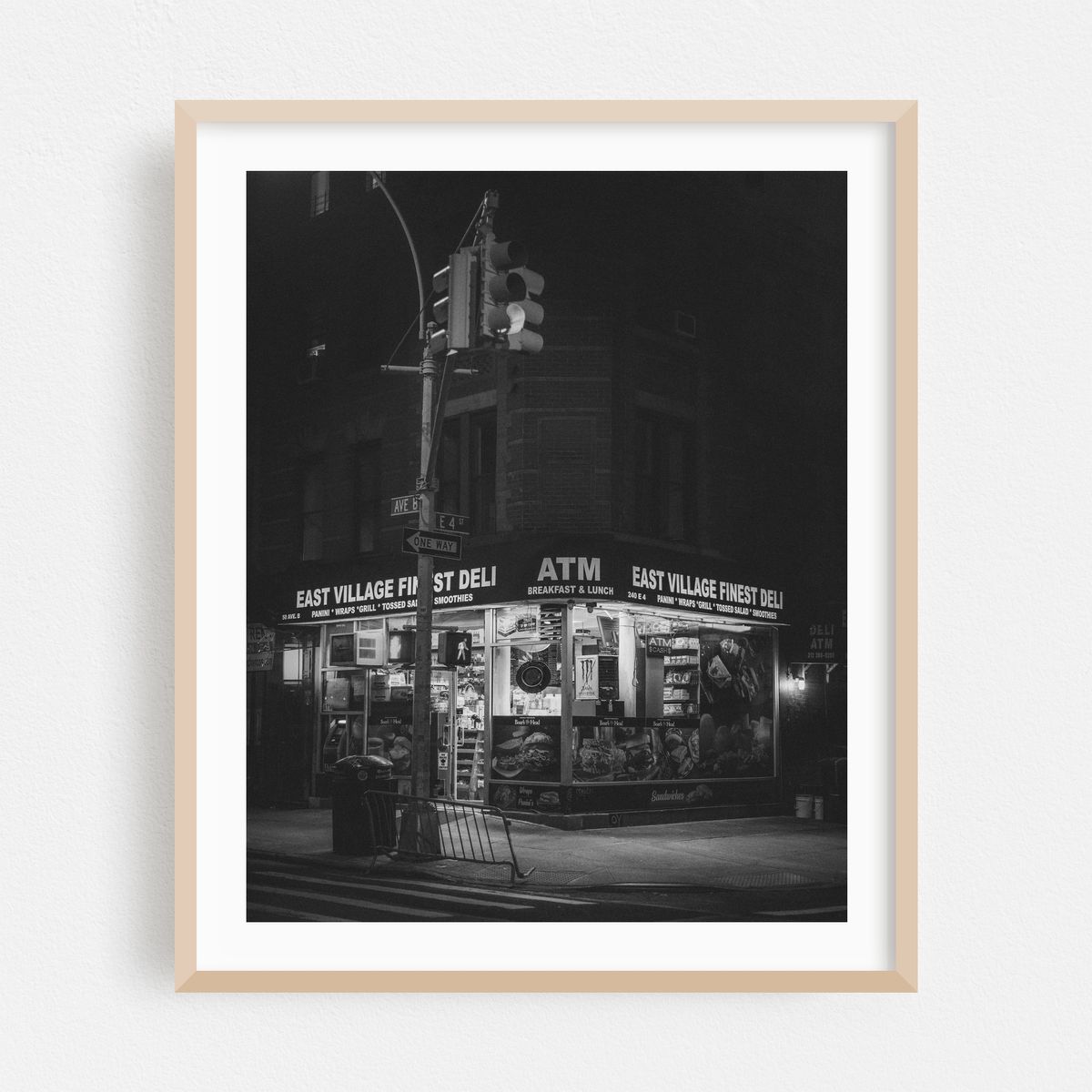 East Village Finest Deli B&W – image 1 of 12