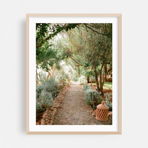 Serene Pathway in Ourika - Travel Photography