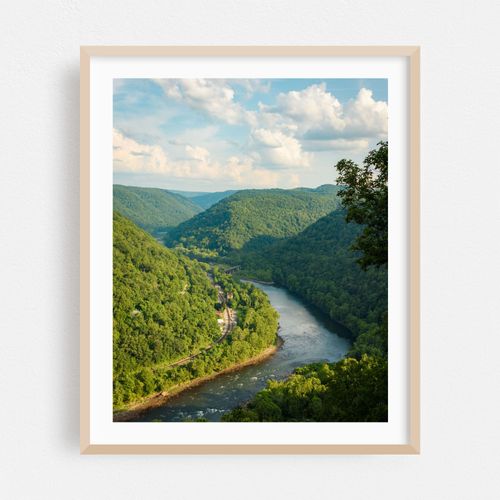 From Concho Rim Overlook, New River Gorge