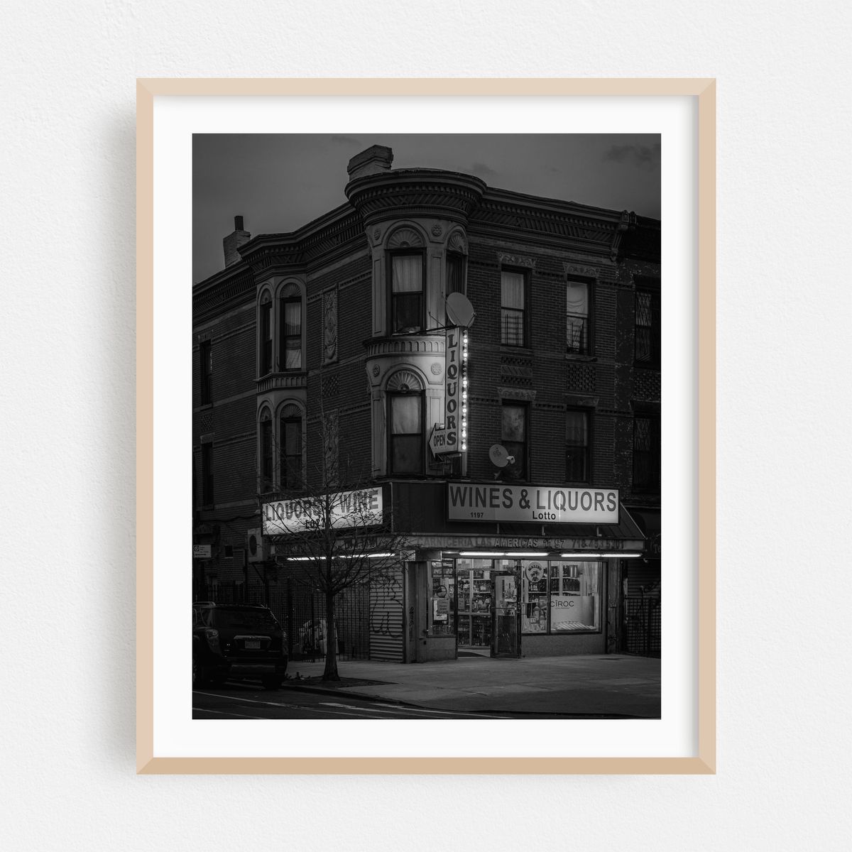 Wines & Liquors, Bushwick B&W – image 1 of 12