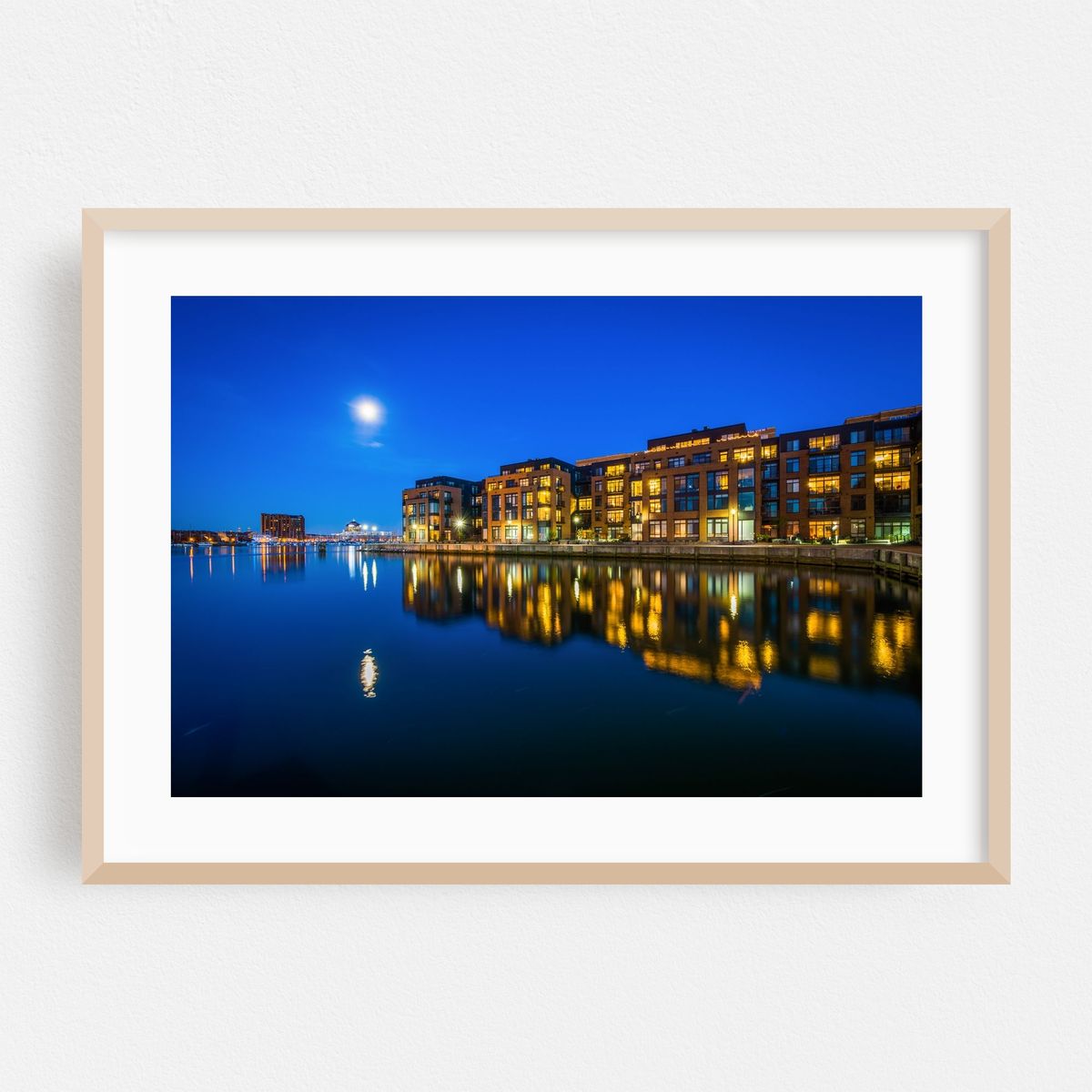 Reflections & Full Moon – image 1 of 6