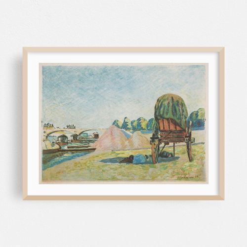 Landscape with a cart (1882)