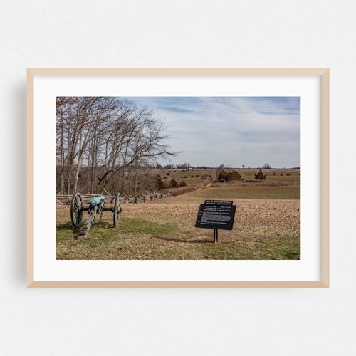 Pickett's Charge from Confederate Avenue