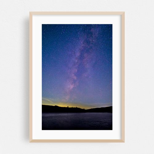 Milky Way over North-South Lake 01