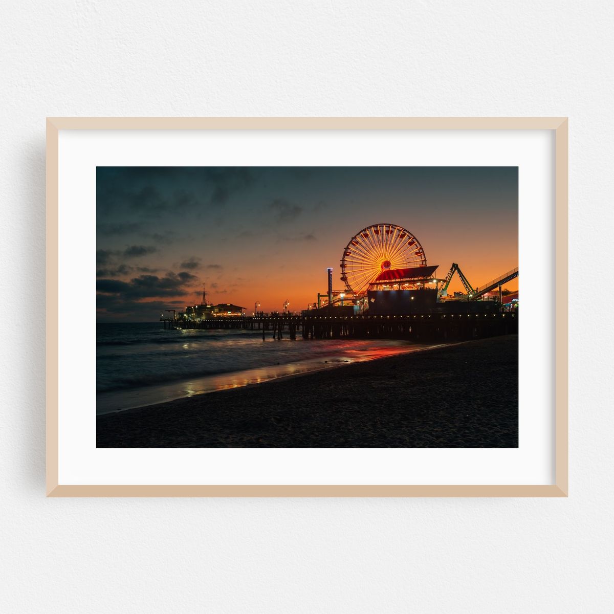 Santa Monica Pier Sunset 02 – image 1 of 6
