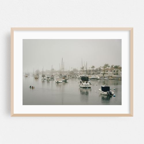 Beacon Bay in Fog, Newport Beach