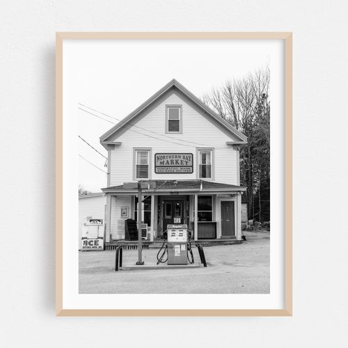 Northern Bay Market, Penobscot 02 B&W