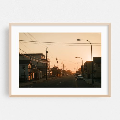 Seaside at Sunset
