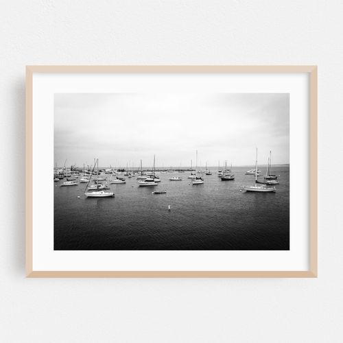 Fisherman's Wharf, Monterey 02 B&W