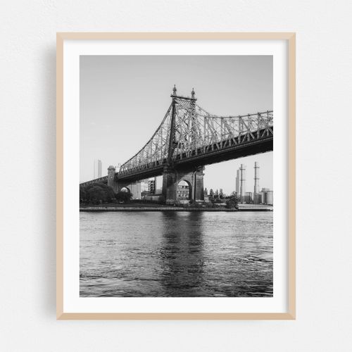 Queensboro Bridge 04 B&W