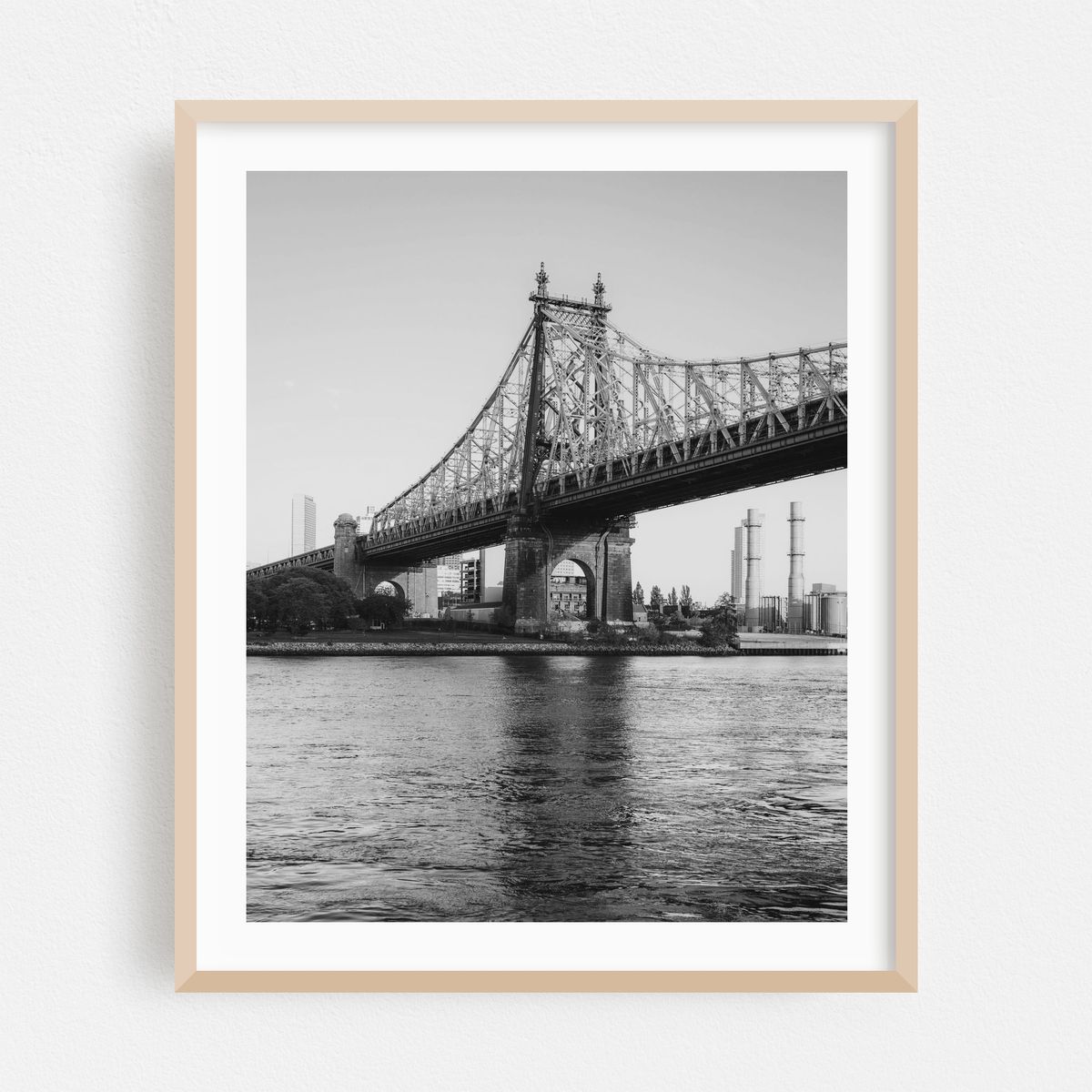 Queensboro Bridge 04 B&W – image 1 of 12