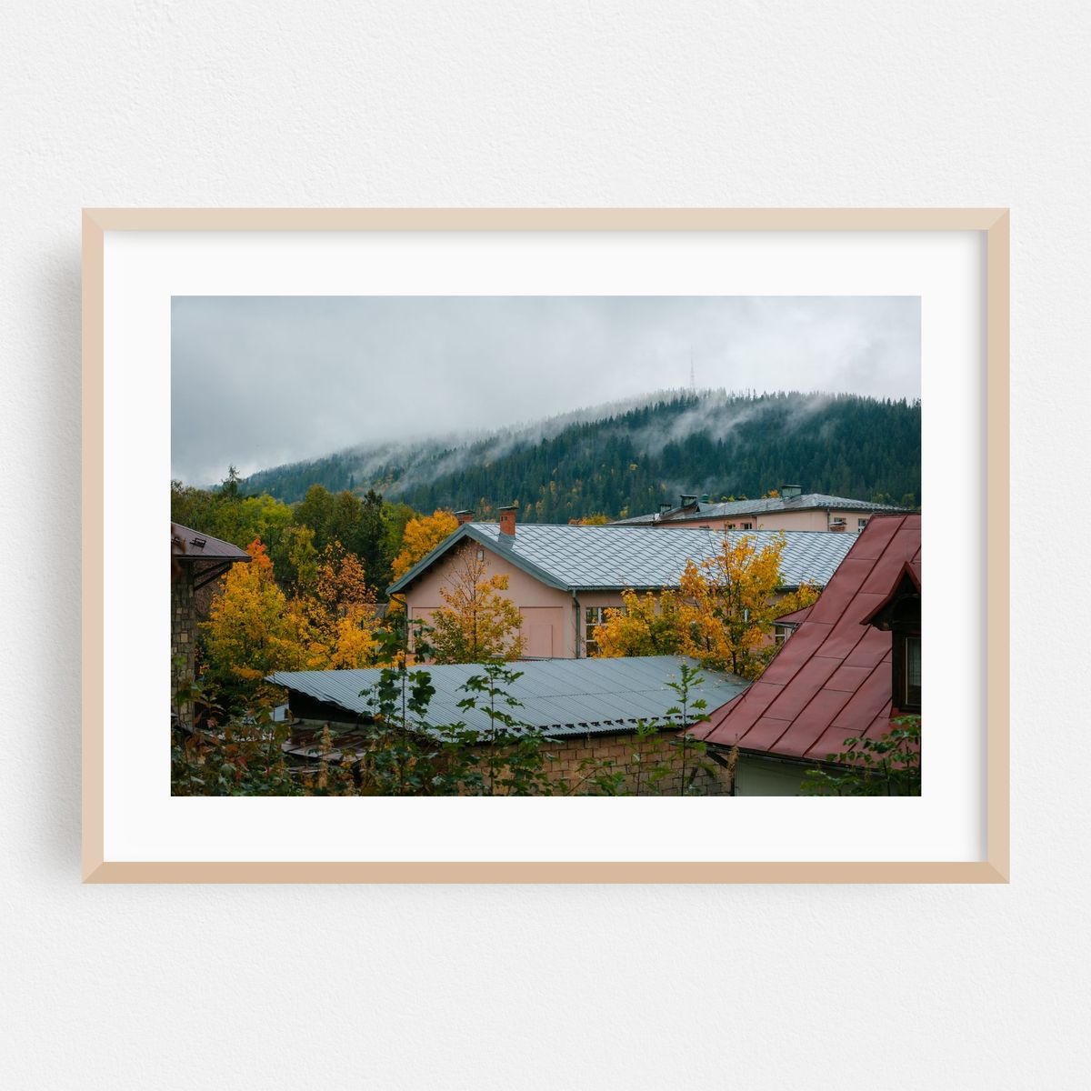 Foggy Autumn Morning, Zakopane – image 1 of 6