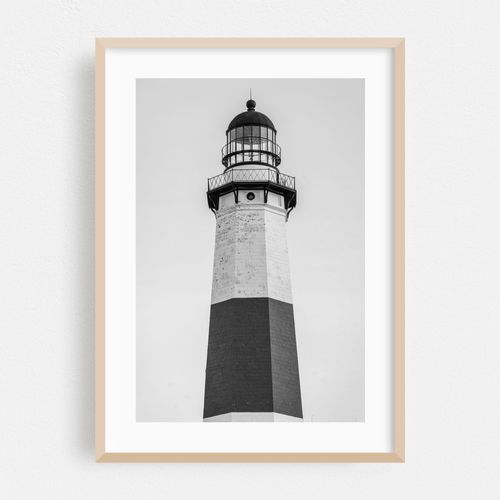 Montauk Lighthouse 01 B&W