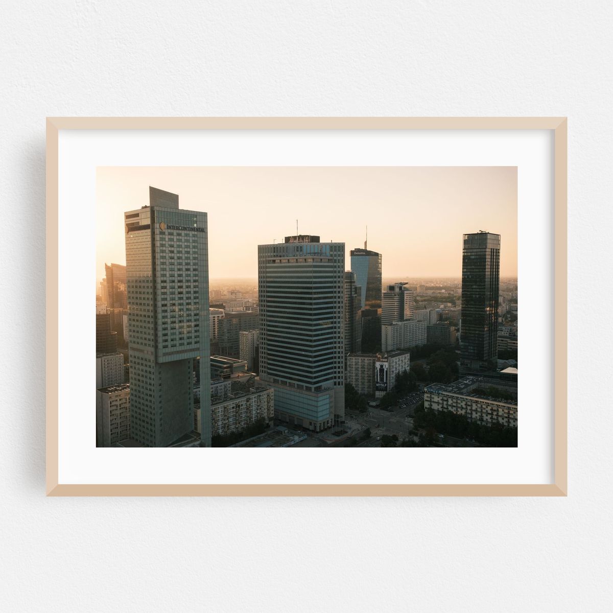 Sunset from Palace of Culture and Science, Warsaw 03 – image 1 of 6