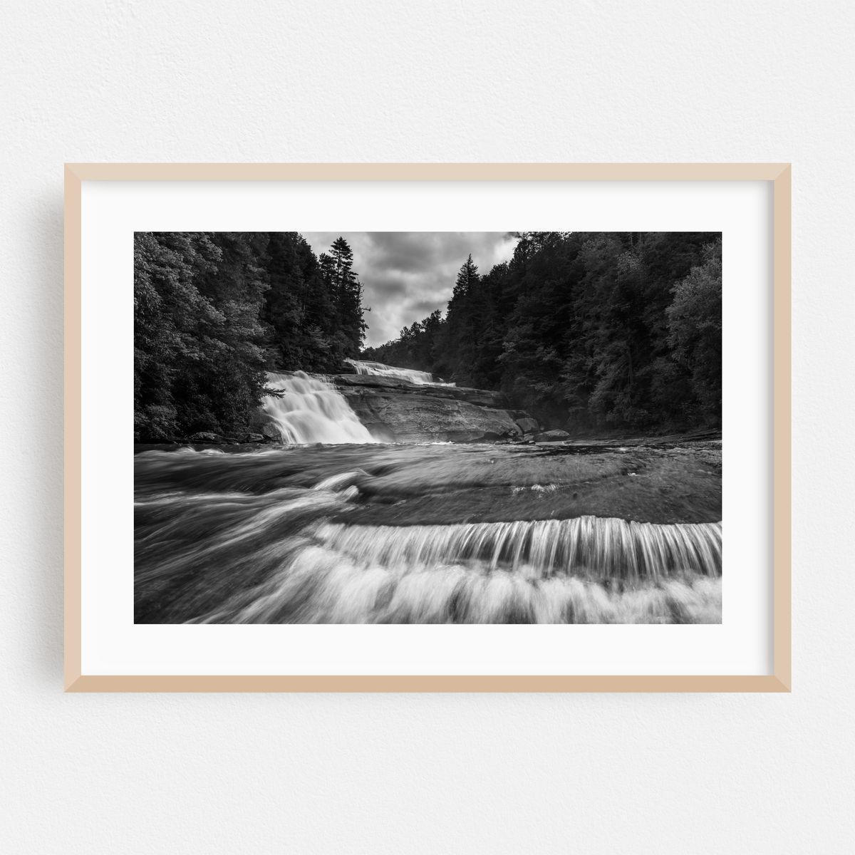Triple Falls B&W – image 1 of 6