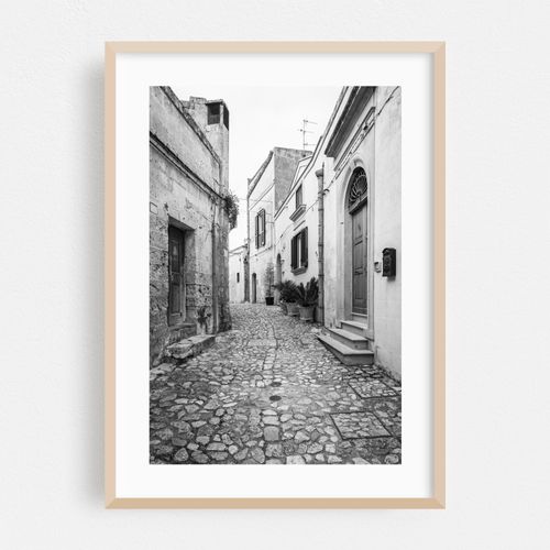 Cobblestone Matera 01 B&W