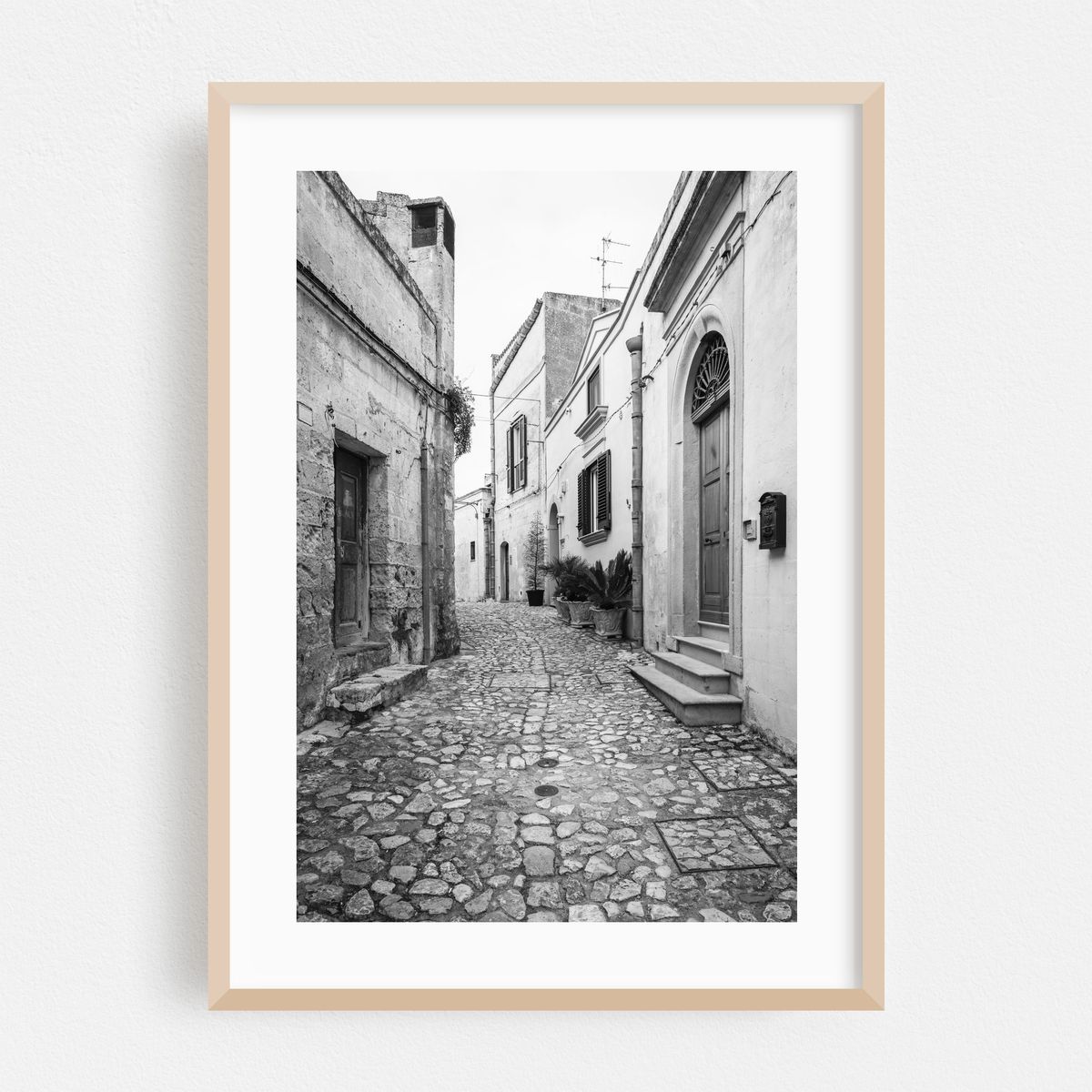 Cobblestone Matera 01 B&W – image 1 of 16