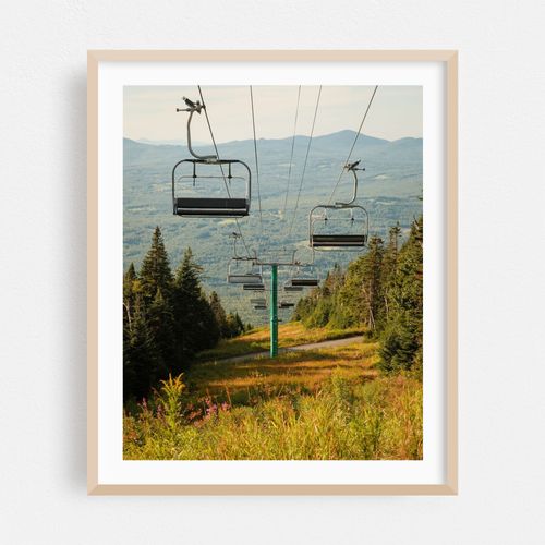 Lift on Burke Mountain
